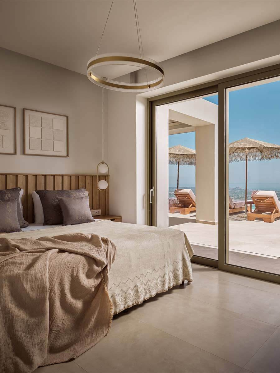 segreto del lusso private pool villa zante